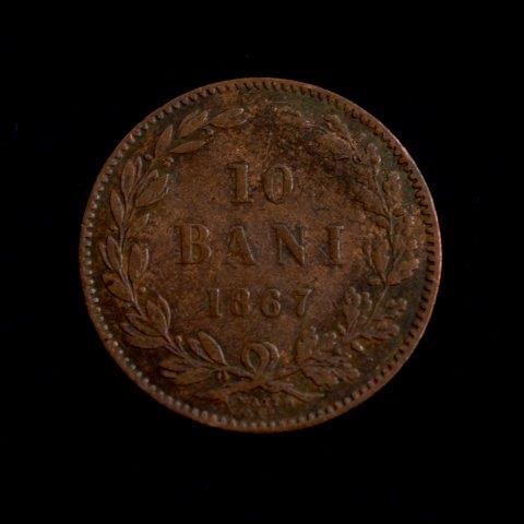 10 Bani 1867 Carol1